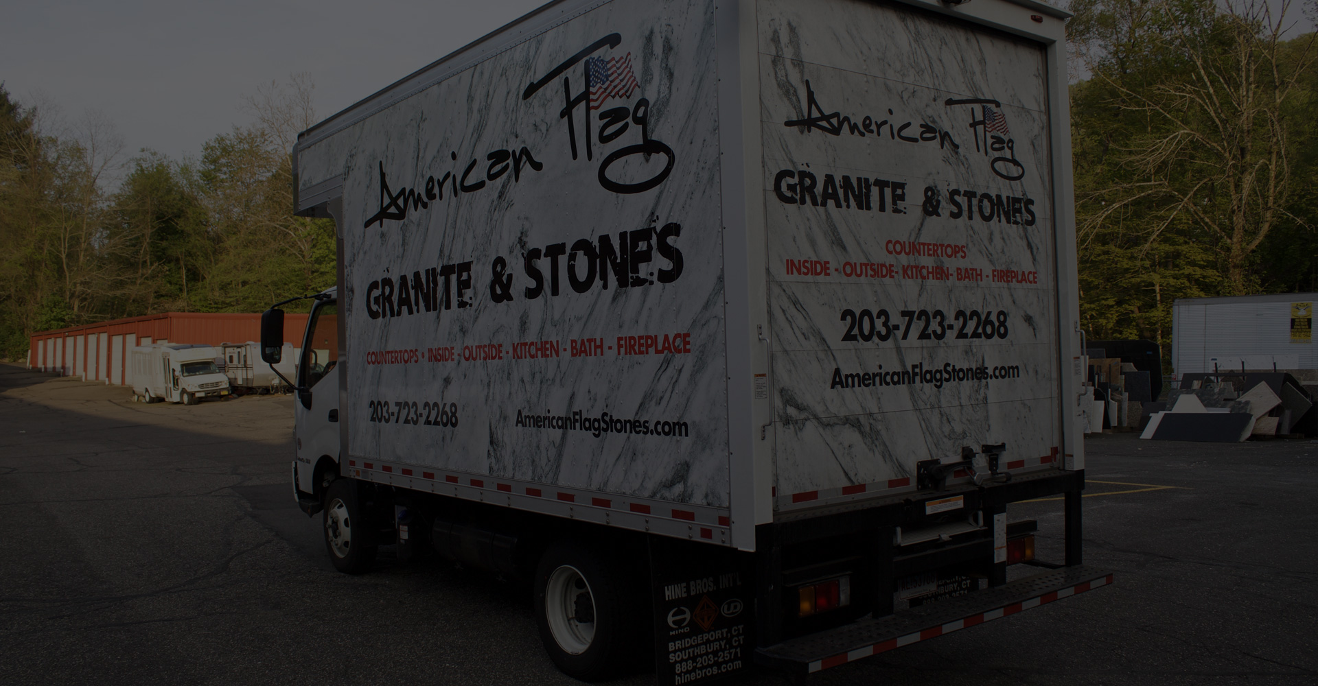 Home American Flag Stones